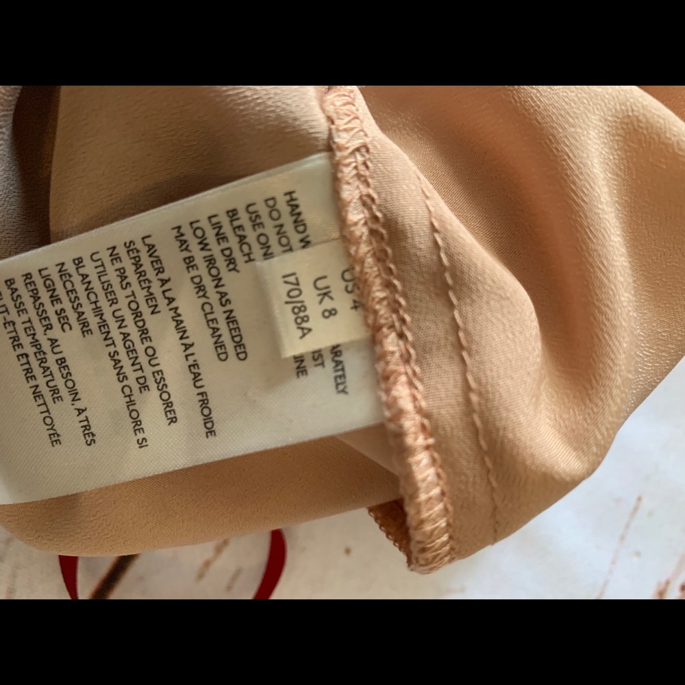 NWOT Free People red dress size 4 - Picture 9 of 9
